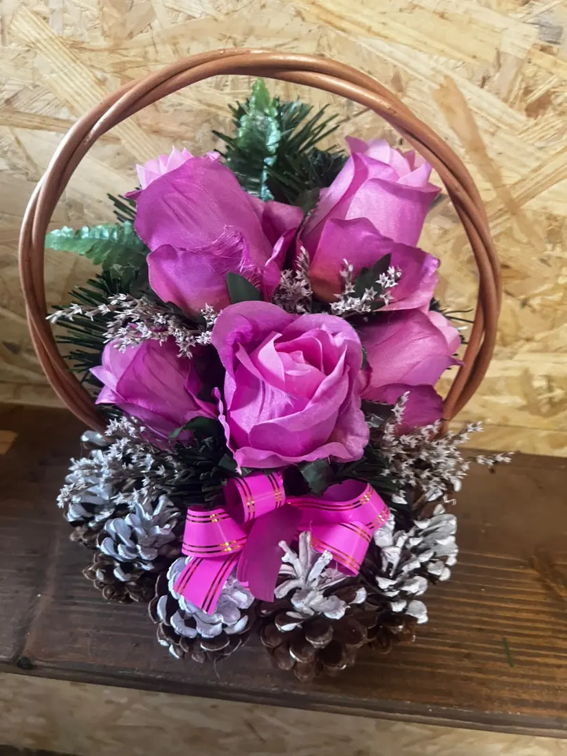 Grabkorb „Violett“