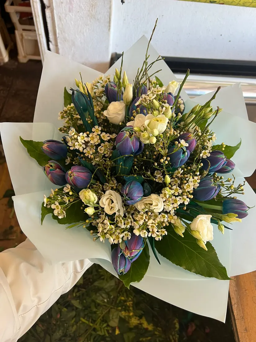 Tulpenstrauß „Frühlingsbote“